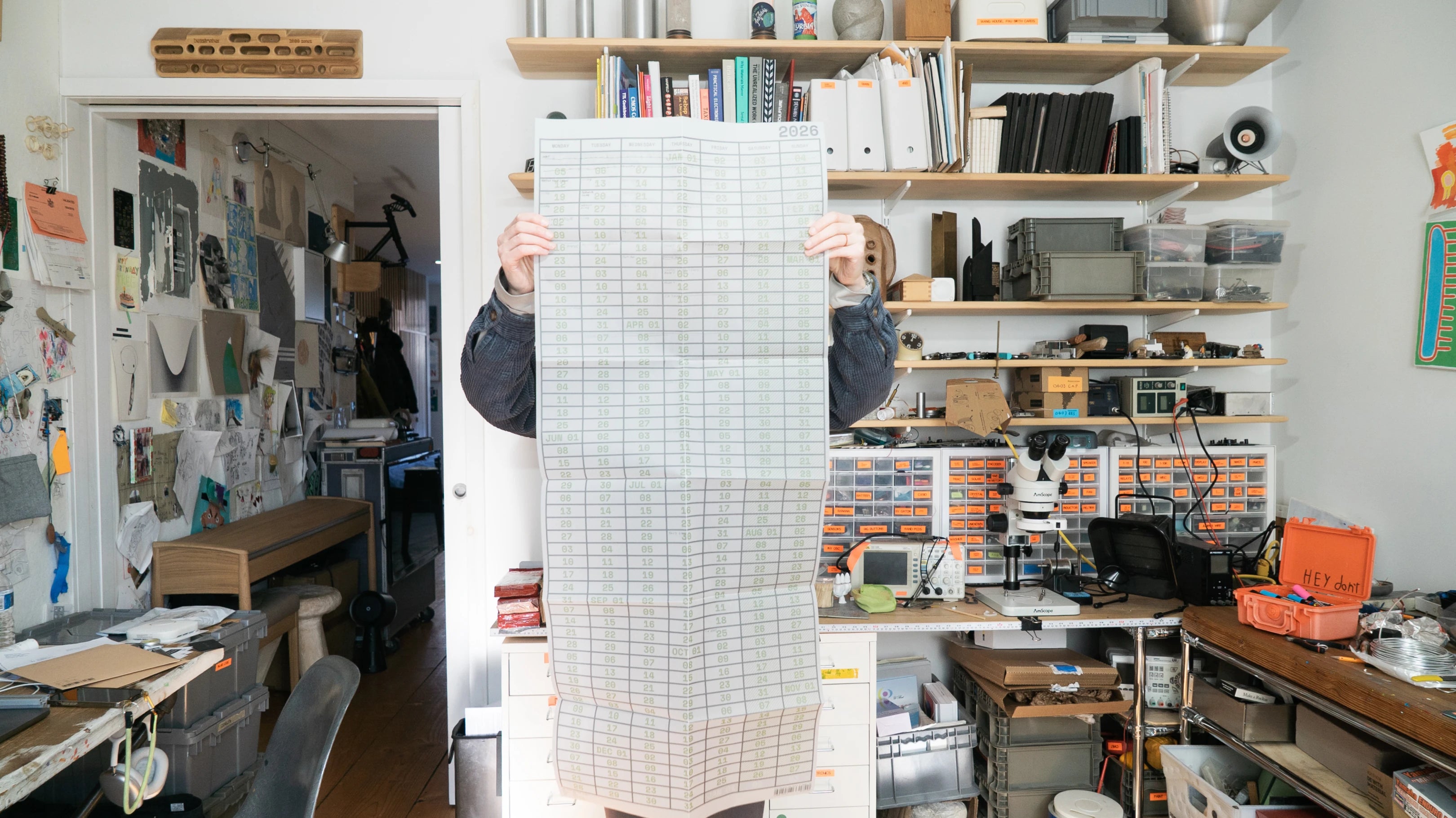 Annual Week View Calendar