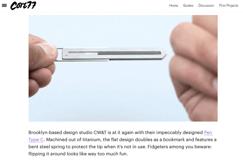 An Upgrade on the Ultimate Minimalist Pen